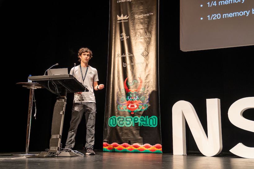 Speaking at NSSpain